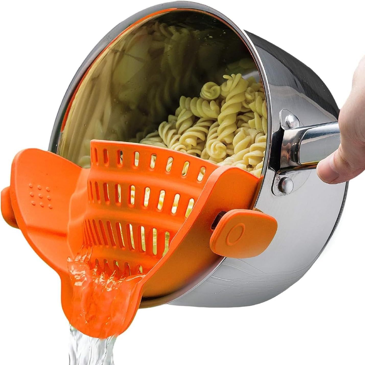 Clip-On Pot Strainer